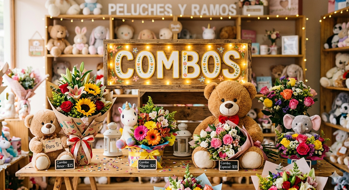 COMBOS PAREJAS Y COMBOS CON RAMOS DE FLORES ETERNAS 😍