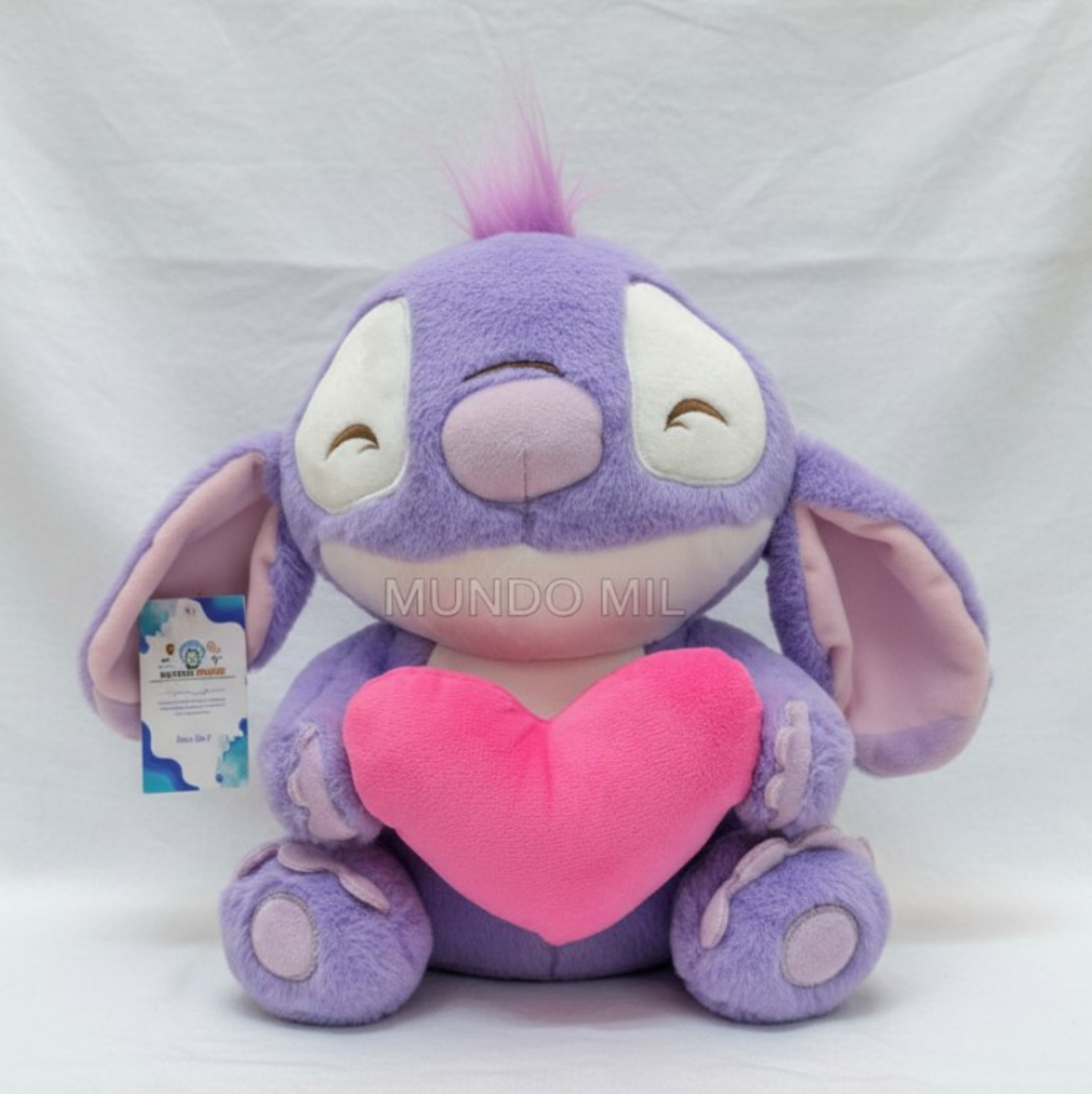 PELUCHE STITCH ANGELA CORAZON  30 CM