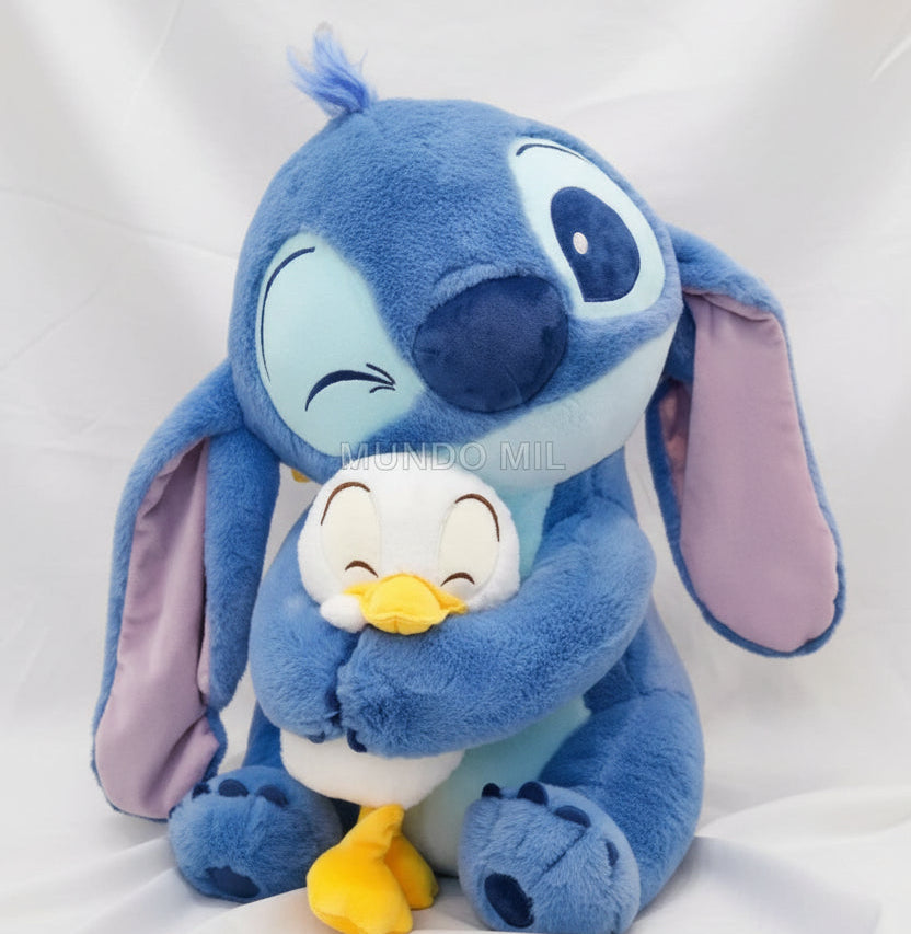 PELUCHE STITCH CON PATO 25 CM IMPORTADO 3-22