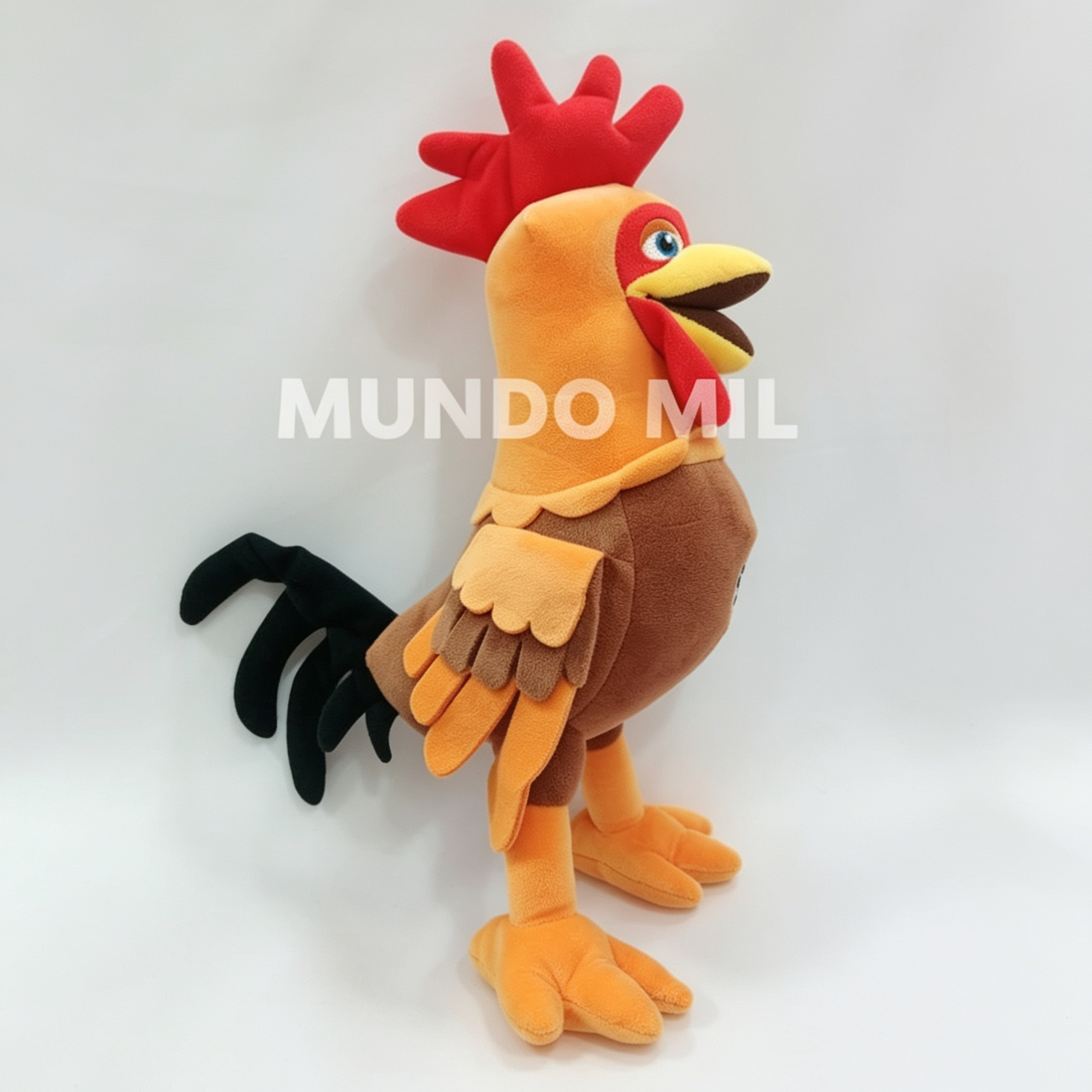 PELUCHE GALLO PINTO 45 CM