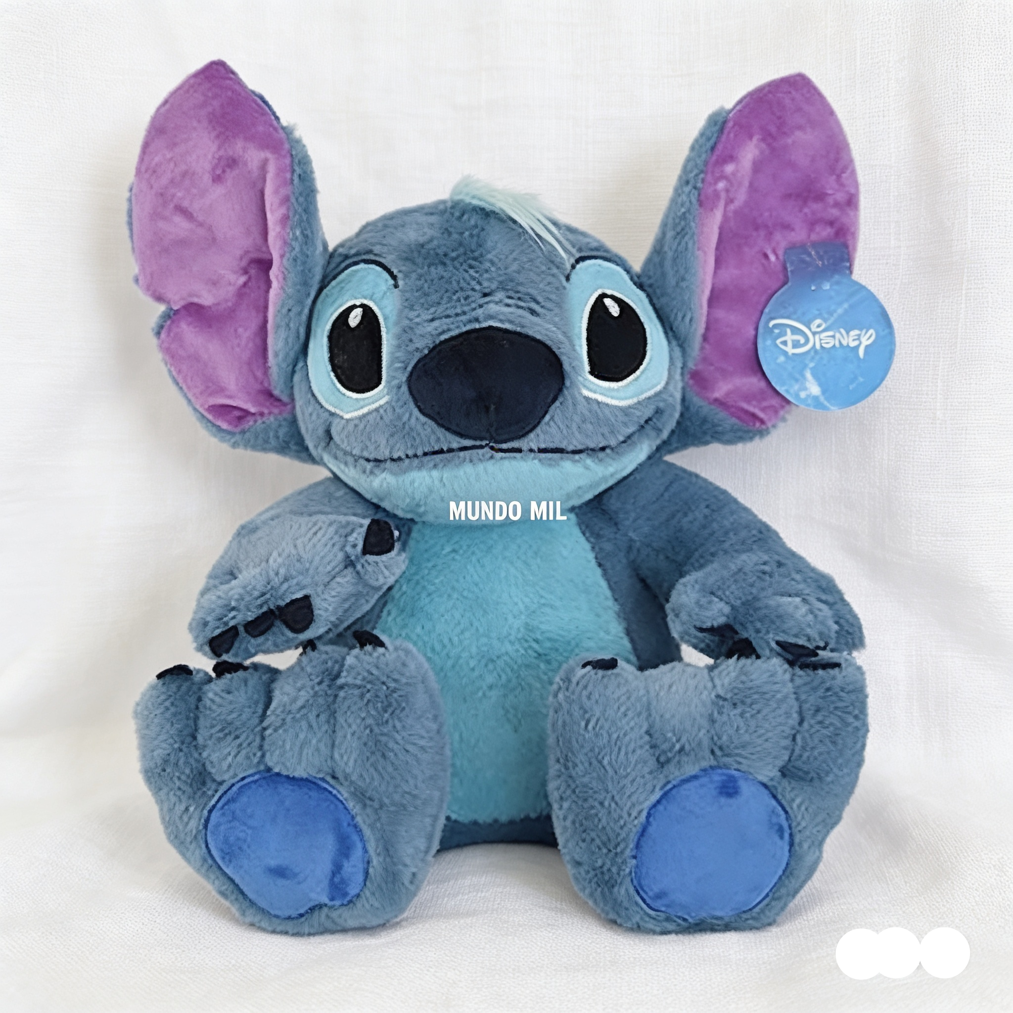 PELUCHE STITCH SENTADO 100 CM METRO ORIGINAL DISNEY