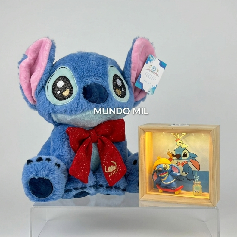 COMBO ESPECIAL: STITCH Y LAMPARA $18.25