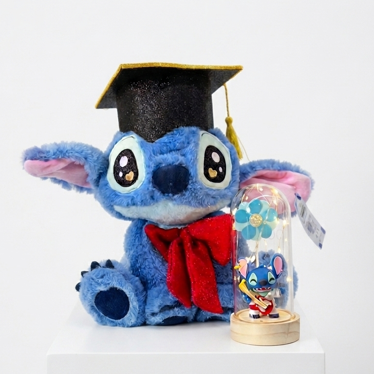 COMBO GRADUATEX: STITCH Y LAMPARA $19.25