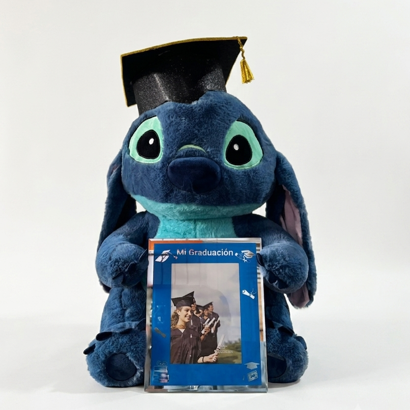 COMBO GRADUATEX: STITCH Y PORTA RETRATO $ 27