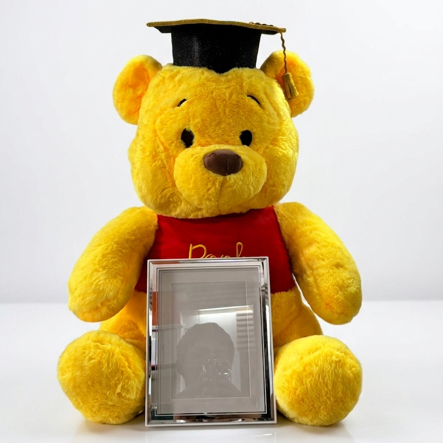 COMBO GRADUATEX: WINNIE Y PORTA RETRATO $ 38.50