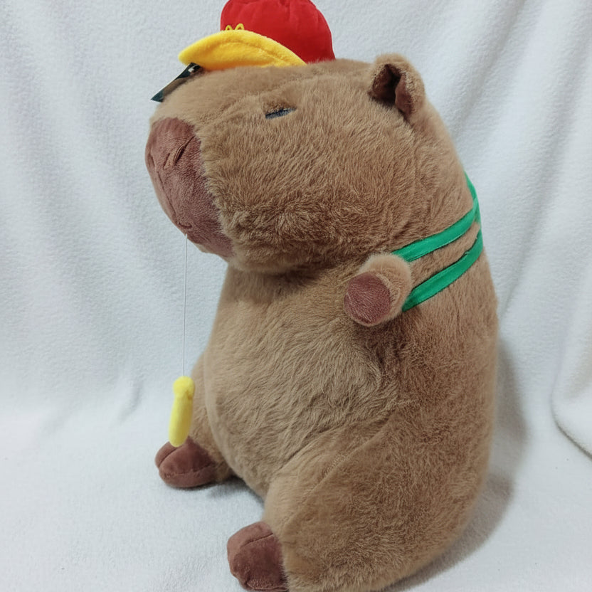 PELUCHE CAPIBARA MACDONAL IMPORTADO 42 CM