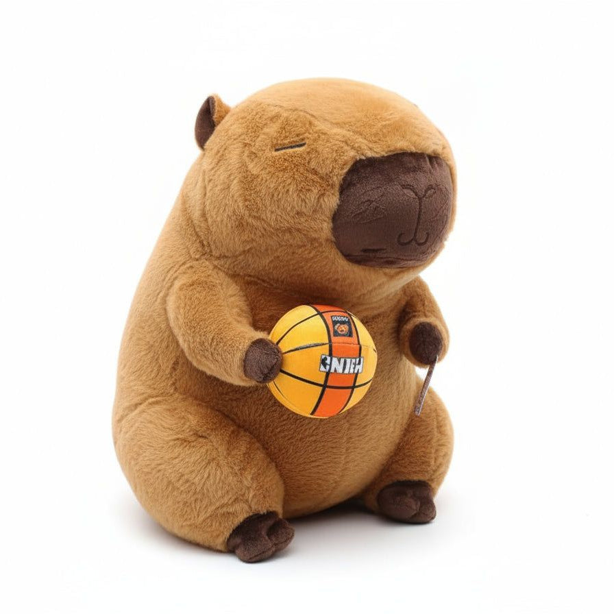 PELUCHE CAPIBARA BASKET 50 CM IMPORTADO