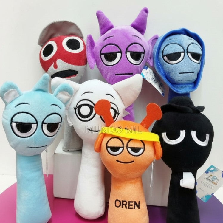 PELUCHE SPRUNKI MODELOS 30 CM