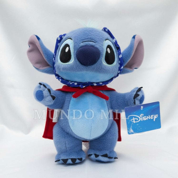 PELUCHE STITCH SUPERHEROE 30CM ORIGINAL DISNEY