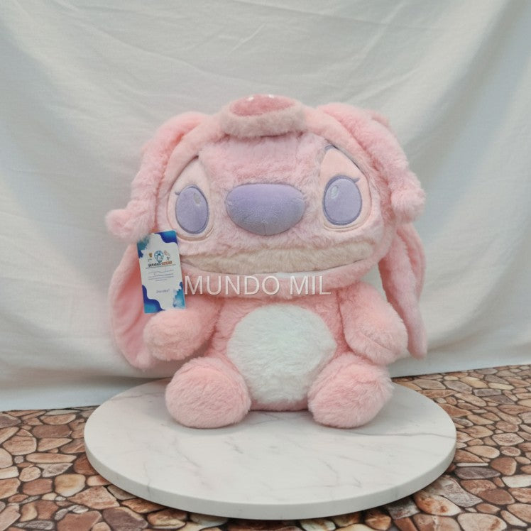 PELUCHE STITCH ANGELA CERDO DISFRAZ 35 CM