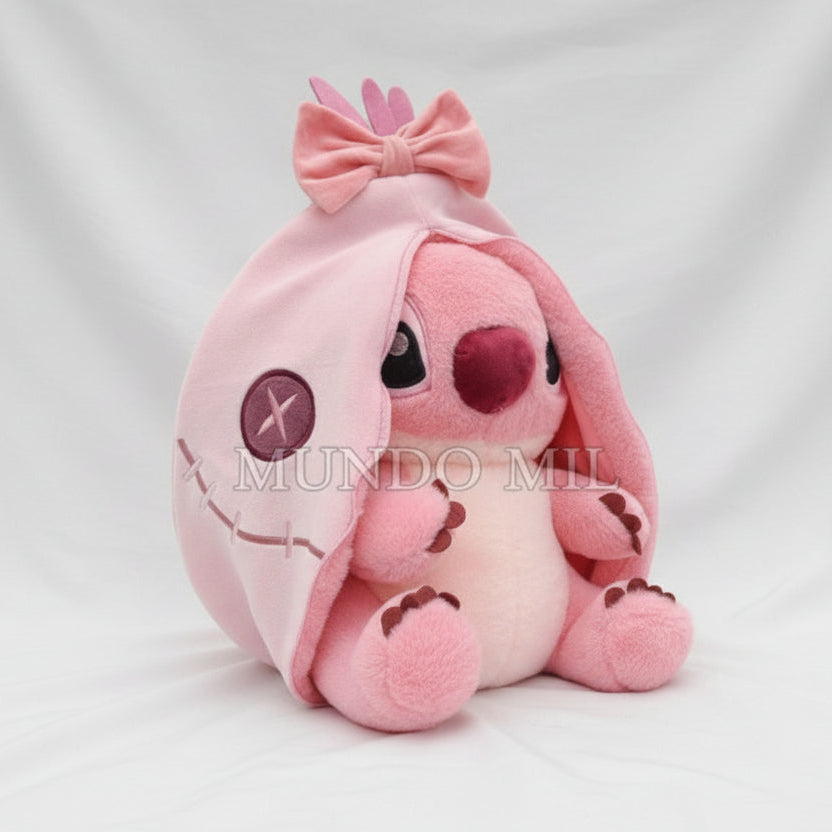PELUCHE STITCH/ANGELA TRANSFORMABLE CONEJITO 42 CM