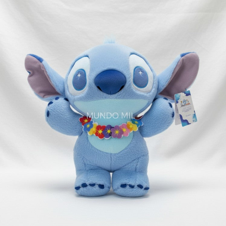 PELUCHE STITCH ANGEL CAMARA / HAWAI 40 CM IMPORTADO