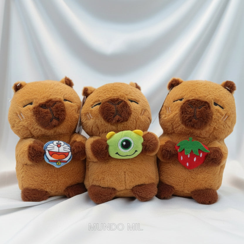 PELUCHE CAPIBARA MODELOS 25 CM IMPORTADO