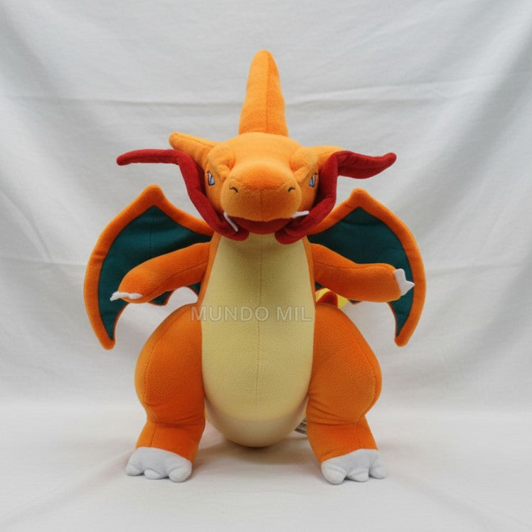PELUCHE CHARIZARD X 40 CM PLATA Y NARANJA