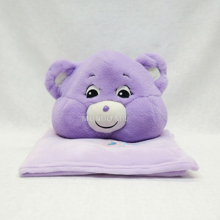 PELUCHE COJIN MANTA OSITO CARIÑOSITO 28X40 CM