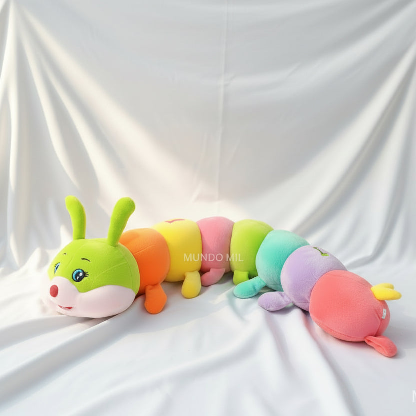 PELUCHE GUSANO KAWAII 75 CM IMPORTADO