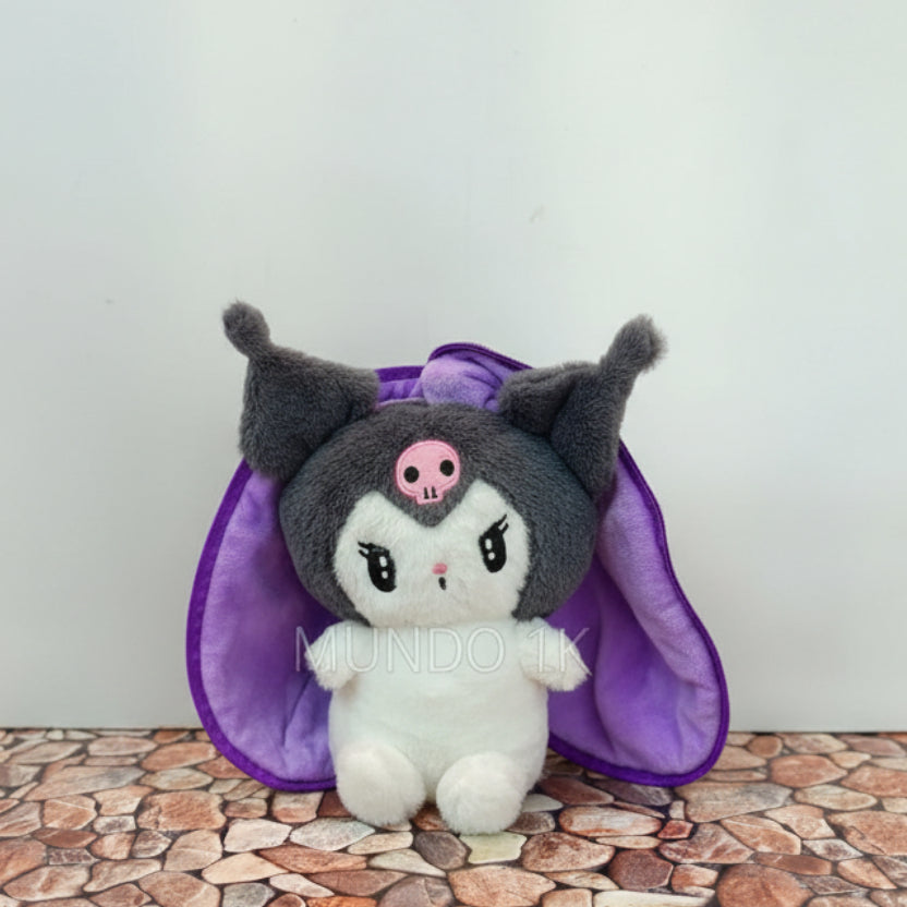 PELUCHE KUROMI TRANSFORMABLE CONEJITO 25 CM