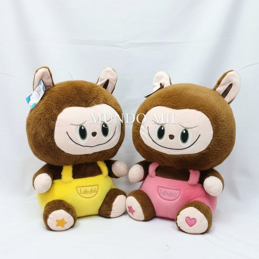 PELUCHE LABUBU OVEROLT IMPORTADO 44 CM