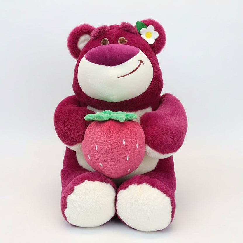 PELUCHE LOTSO FRESA SENTADO 42 CM IMPORTADO