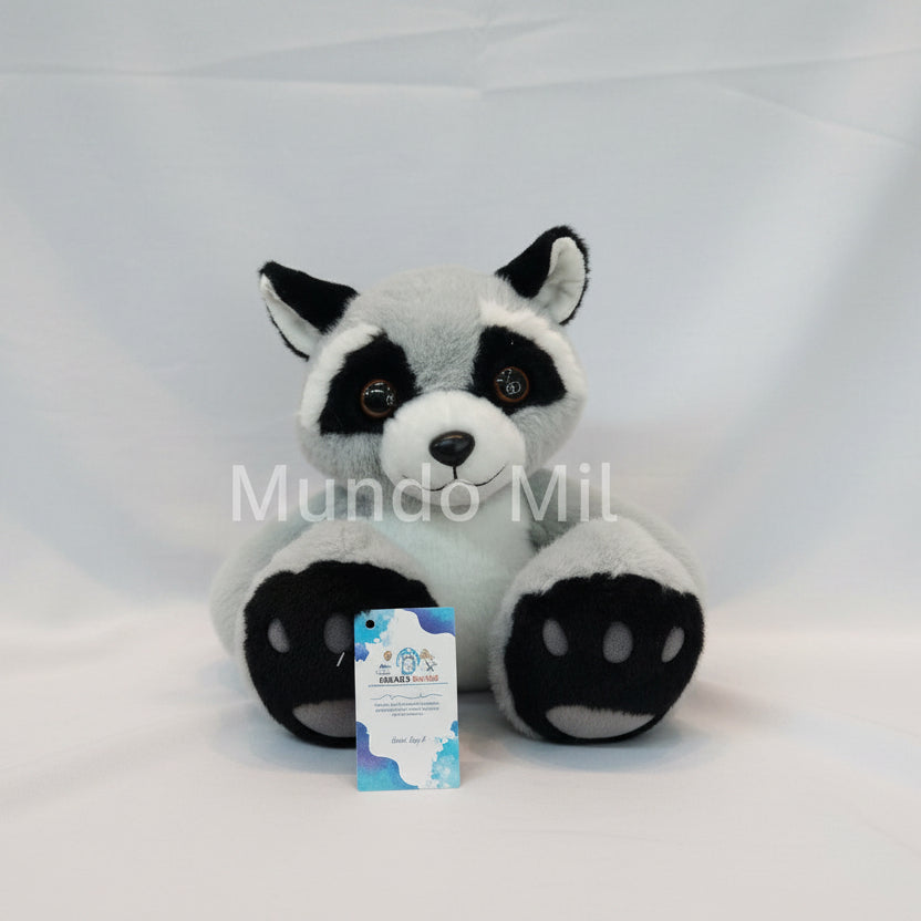 PELUCHE MAPACHE PATON IMPORTADO 24 CM