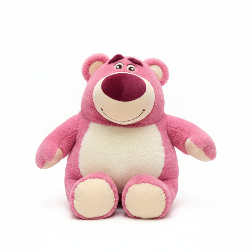 PELUCHE LOTSO SENTADO ROSA 55 CM