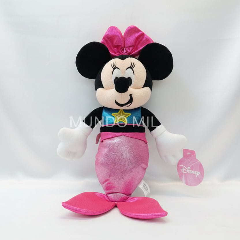 PELUCHE MINNIE MOUSE SIRENA 50CM DISNEY ORIGINAL