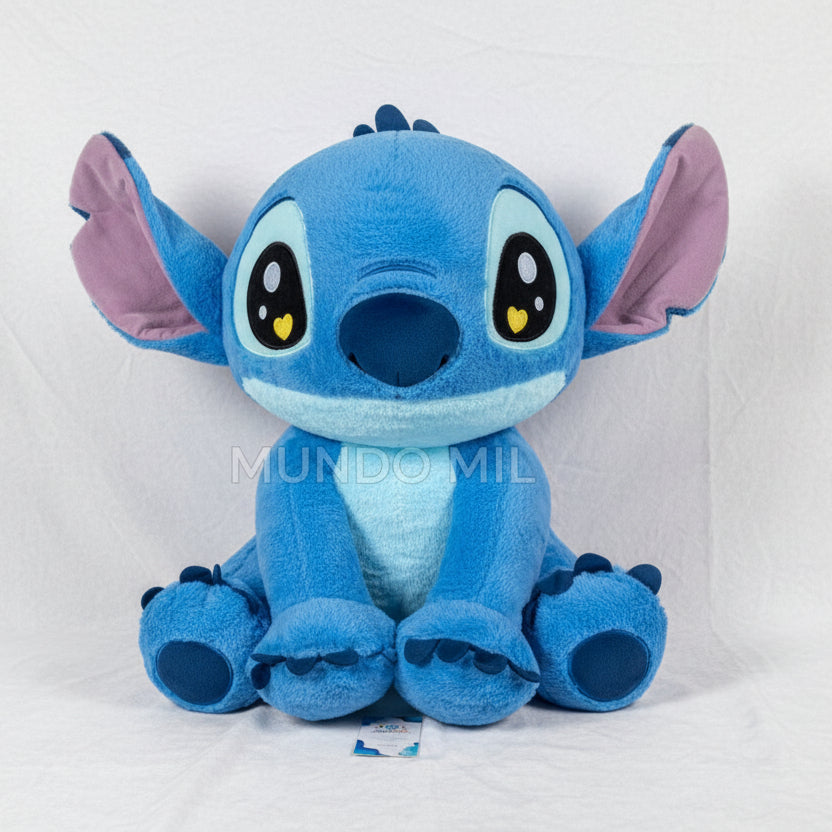 PELUCHE STITCH OJO CORAZON SENTADO 52 CM IMPORTADO K