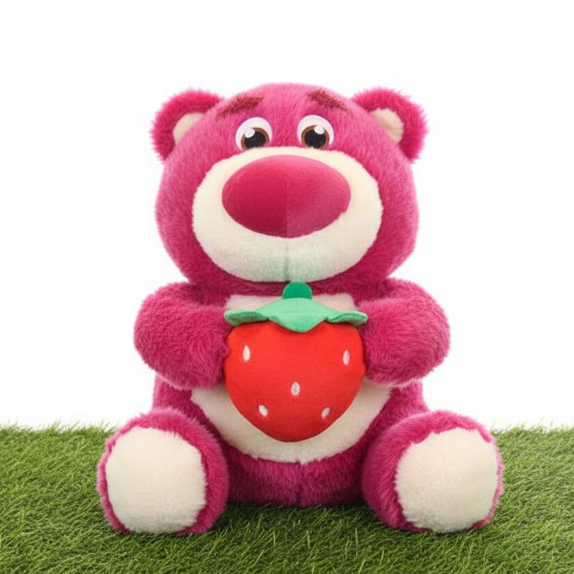 PELUCHE LOTSO FRESA SENTADO 34 CM IMPORTADO K