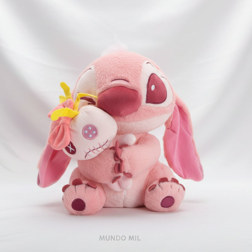 PELUCHE STITCH CON TRAPITO 35 CM IMPORTADO K1