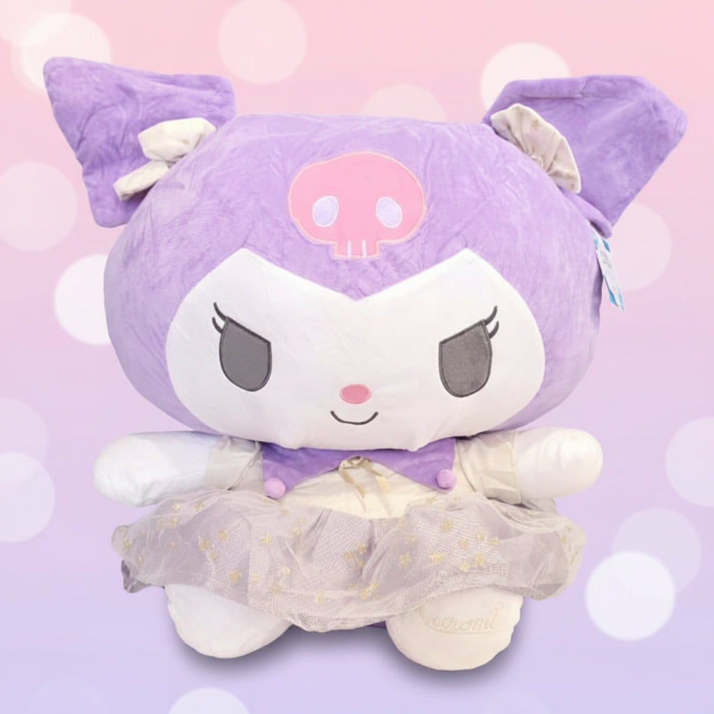 PELUCHE KUROMI VESTIDO LILA ESTRELLA 55 CM IMPORTADO K