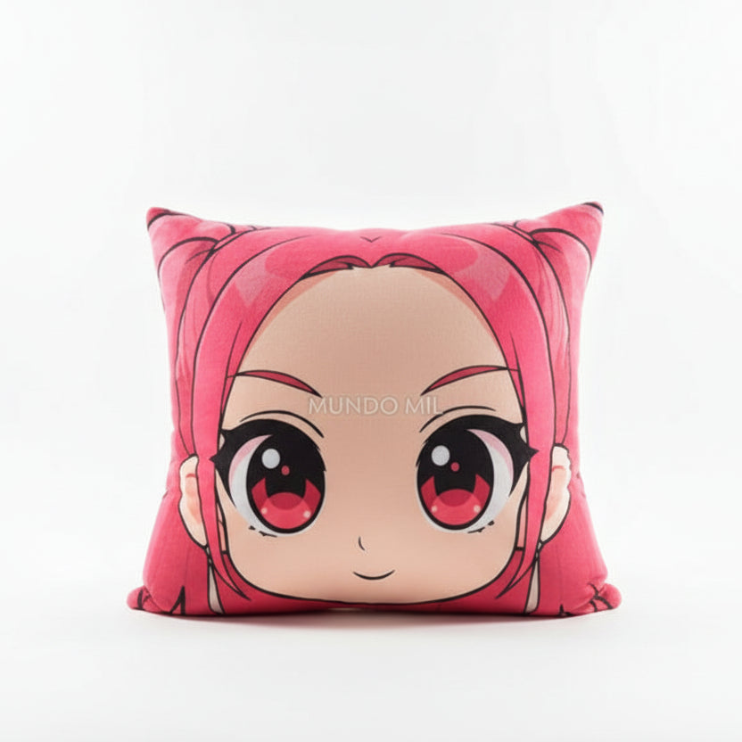 PELUCHE ALMOHADA GUERRERAS K-POP PERSONAJES