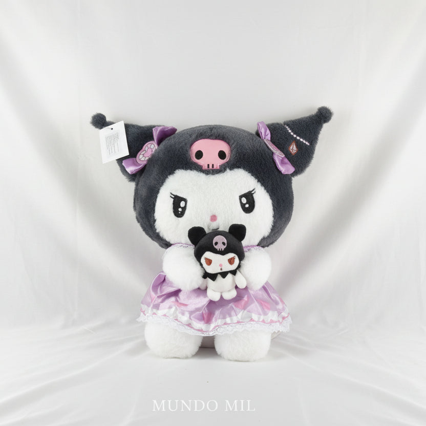PELUCHE KUROMI CON MASCOTA 44 CM IMPORTADO 22-50