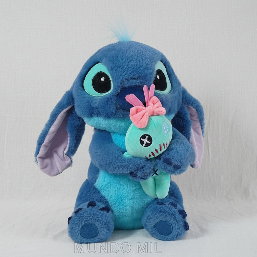 PELUCHE STITCH SCRUMP SENTADO 32 CM IMPORTADO 59-30
