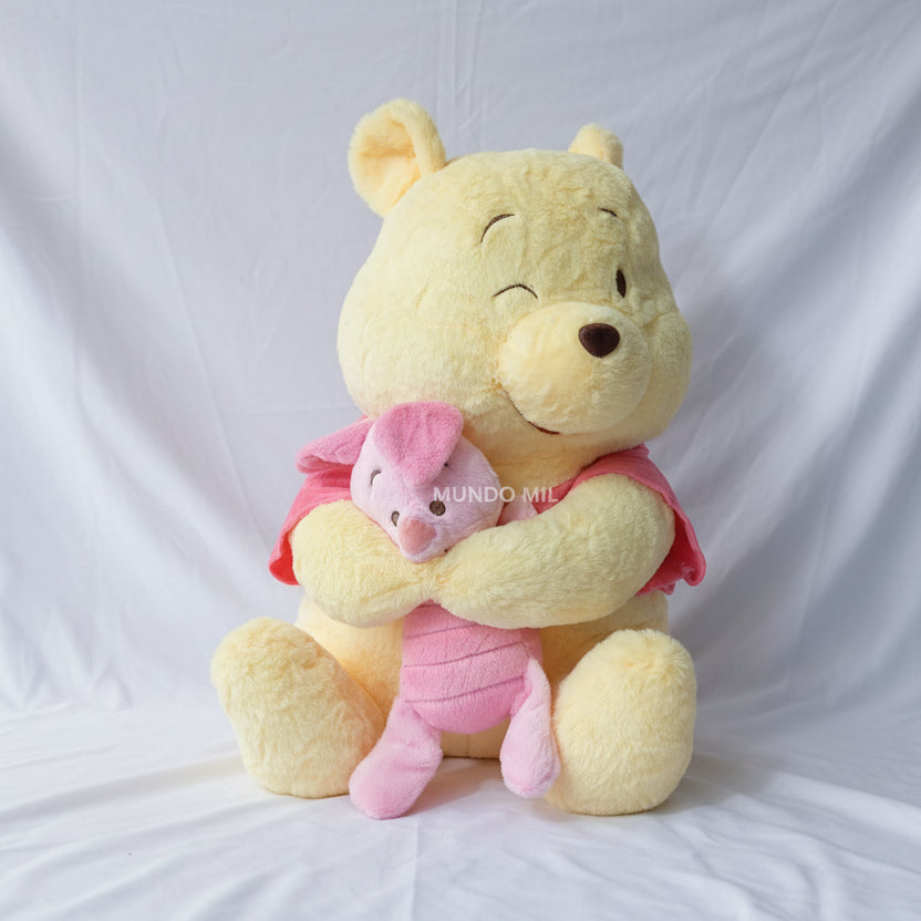 PELUCHE WINNIE POOH Y PIGGLET 64 CM ALTA CALIDAD 1-50