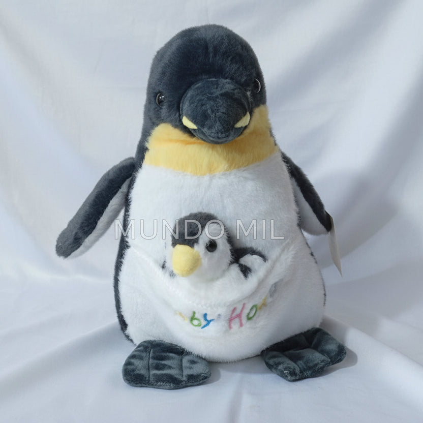 PELUCHE PINGUINO Y BEBE BABY 30 CM IMPORTADO 1-30