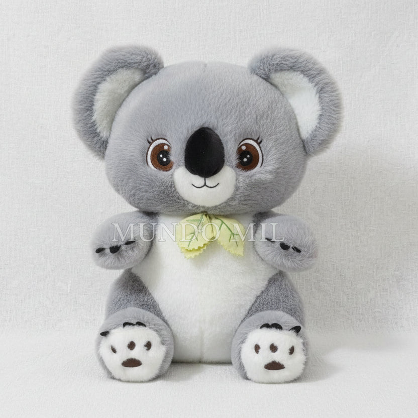 PELUCHE KOALA CON HOJAS 38 CM IMPORTADORA 3-35