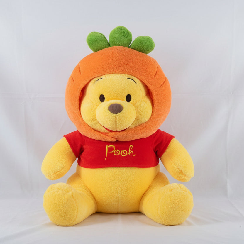 PELUCHE WINNIE POOH GORRITO ZANAHORIA 100 CM METROS IMPORTADO 7-90