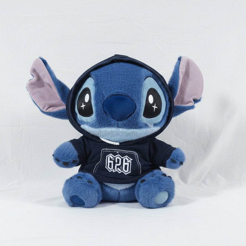 PELUCHE STITCH 626 CON GORRO 60 CM IMPORTADO 2-55