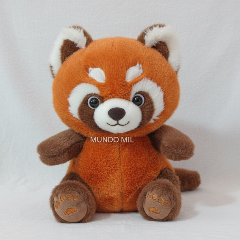PELUCHE PANDA ROJO 36 CM IMPORTADO 3-35