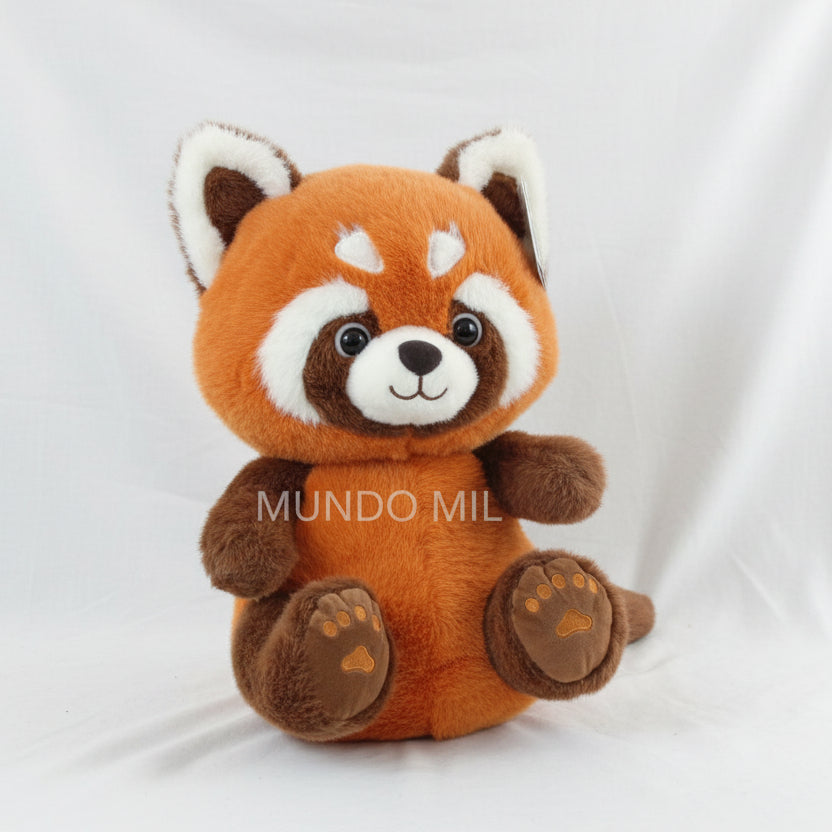 PELUCHE PANDA ROJO 45 CM IMPORTADO 3-45