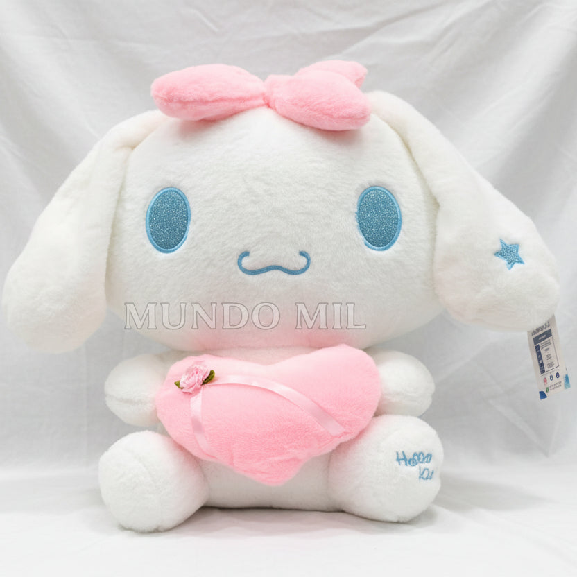 PELUCHE CINNAMOROLL CORAZON 42 CM IMPORTADO X