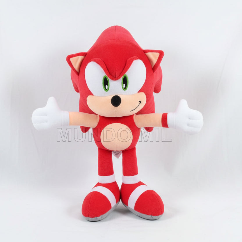 PELUCHE SONIC ROJO  40 CM IMPORTADO L