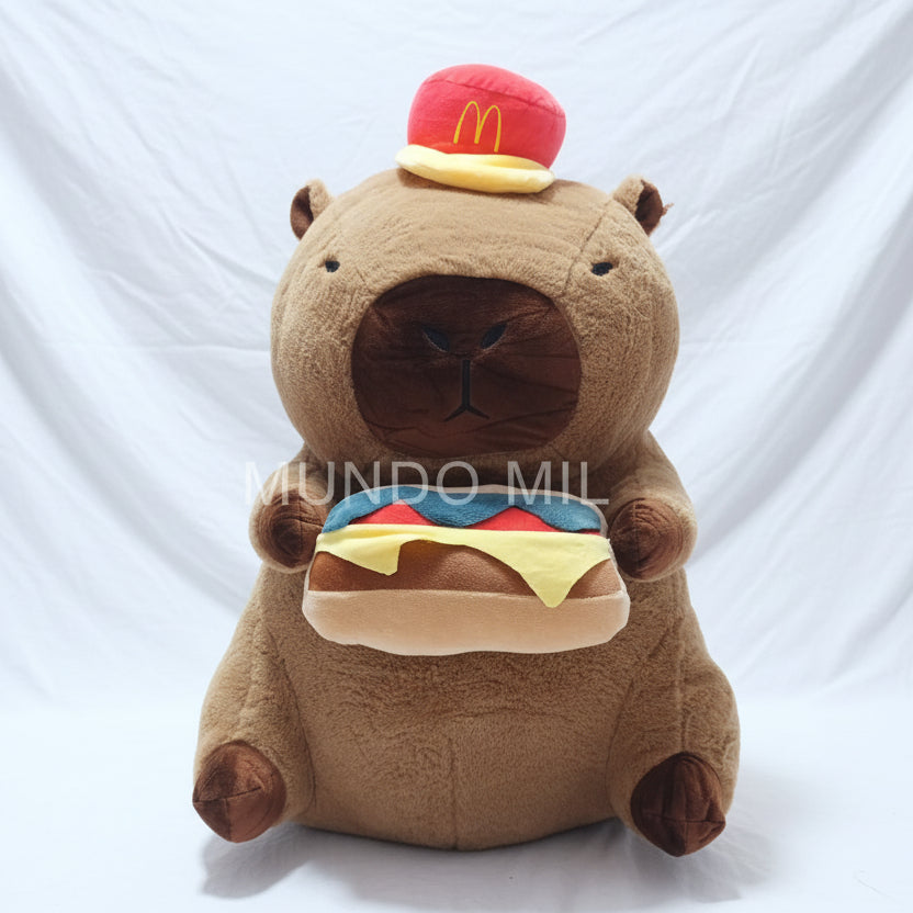 PELUCHE CAPIBARA MAC DONALD 60 CM IMPORTADO