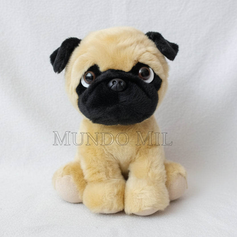 PELUCHE PERRO PUG 26 CM IMPORTADO K