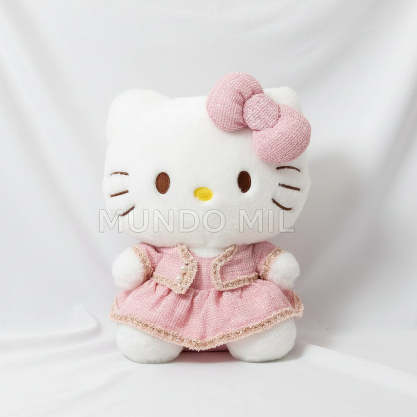 PELUCHE HELLO KITTY COREANO ROSA 35 CM IMPORTADO X