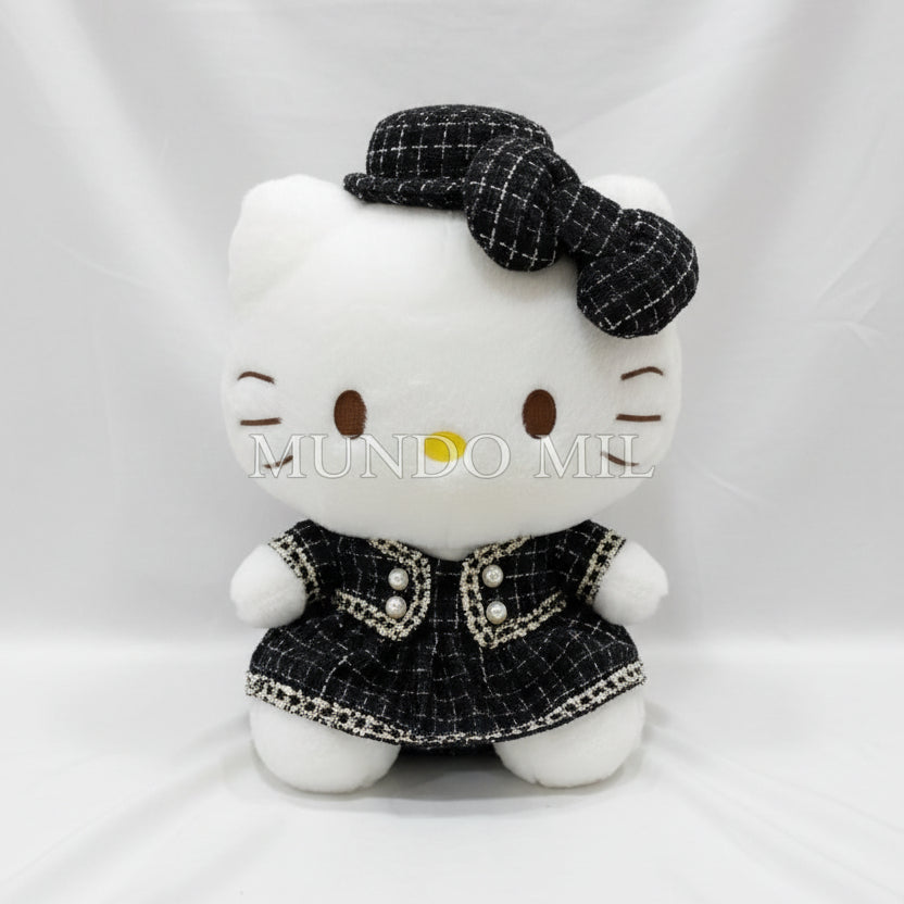 PELUCHE HELLO KITTY COREANO OSCURO 35 CM IMPORTADO X