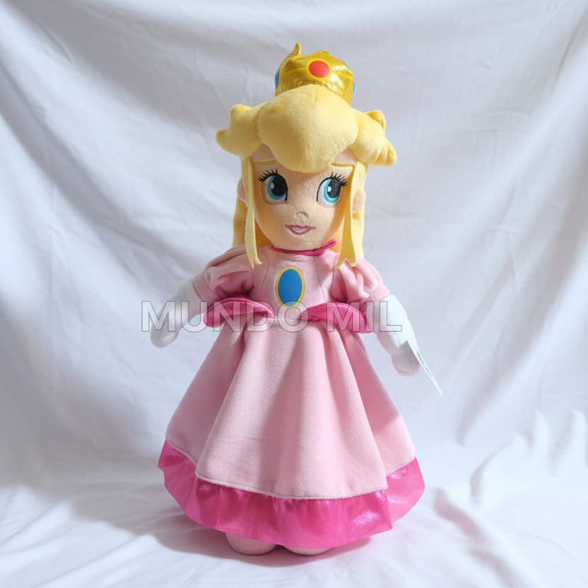 PELUCHE PEACH DE MARIO BROSS 45 CM IMPORTADO