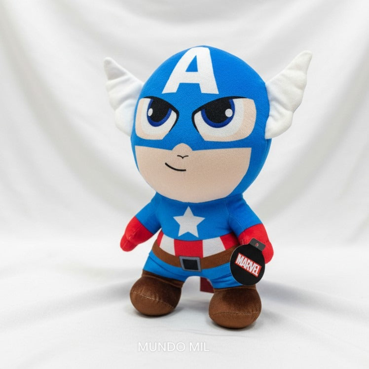 PELUCHE CAPITAN AMERICA 52 CM ORIGINAL MARVEL
