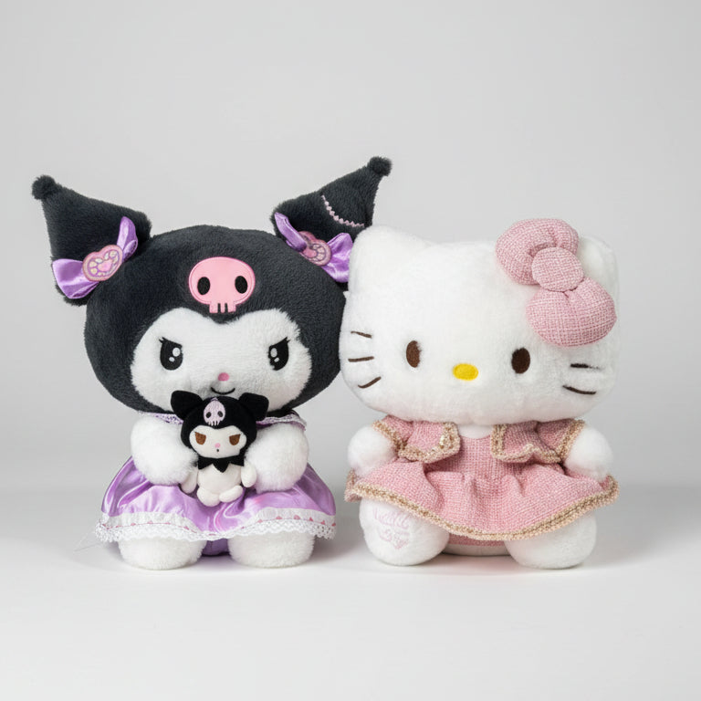 COMBO KITTY: KUROMI Y HELLO KITTY $24