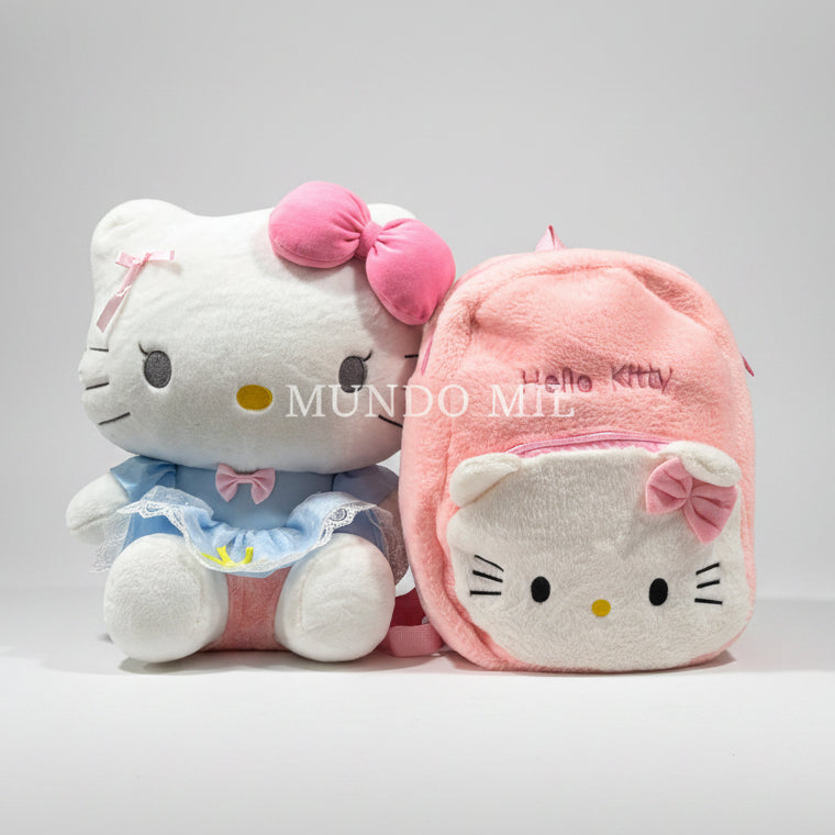 COMBO ESPECIAL: KITTY Y MOCHILA $20,50